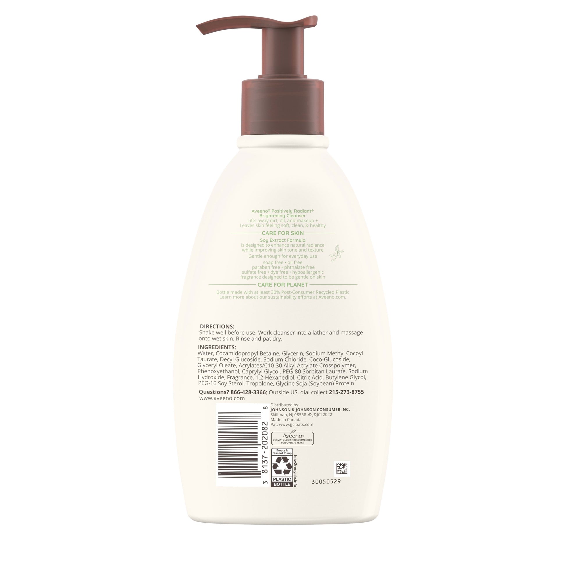 Positively Radiant Brightening Facial Cleanser, Face Wash, 11 Oz