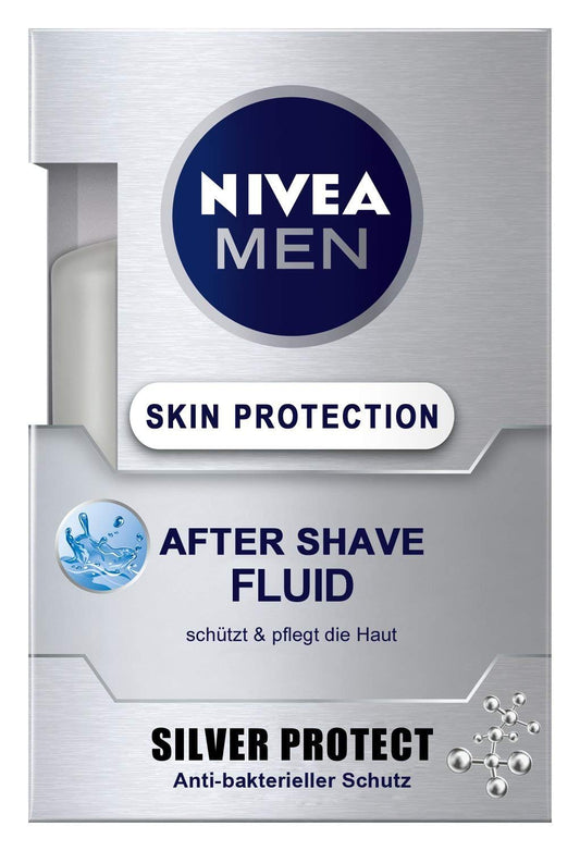 Nivea Men Silver Protect after Shave Lotion 100 Ml / 3.4 Fl Oz