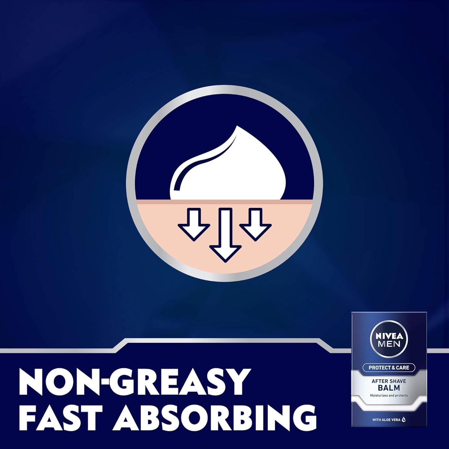 Nivea After-Shave Balm 100Ml Lotion by Nivea