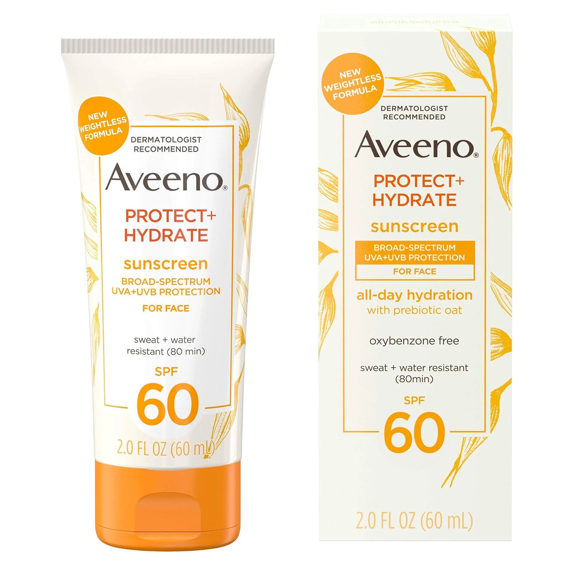 Protect + Hydrate Moisturizing Face Sunscreen (Pack of 2)