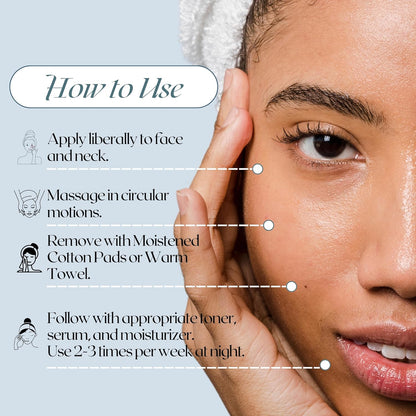Ayur-Medic Orange Blossom Exfoliating Milk with Beads for All Skin Types