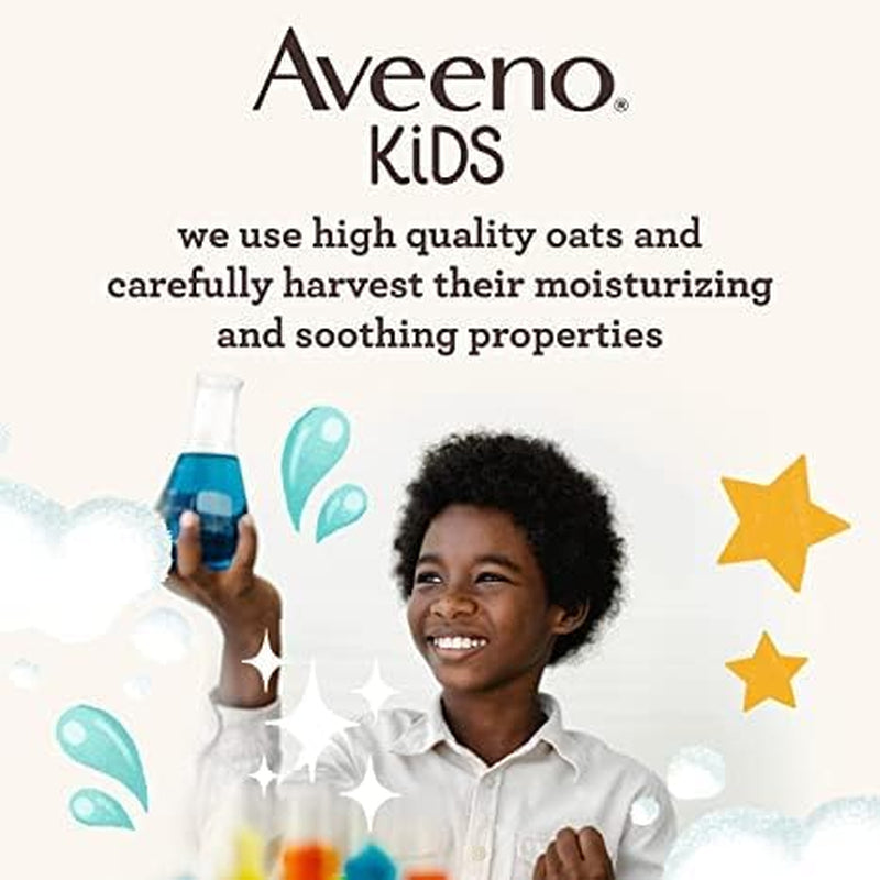 Aveeno Kids Hydrating 2-In-1 Shampoo & Conditioner with Detangling Spray, Gently Cleanses and Conditions Hair, 12 Fl. Oz & 10 Fl. Oz