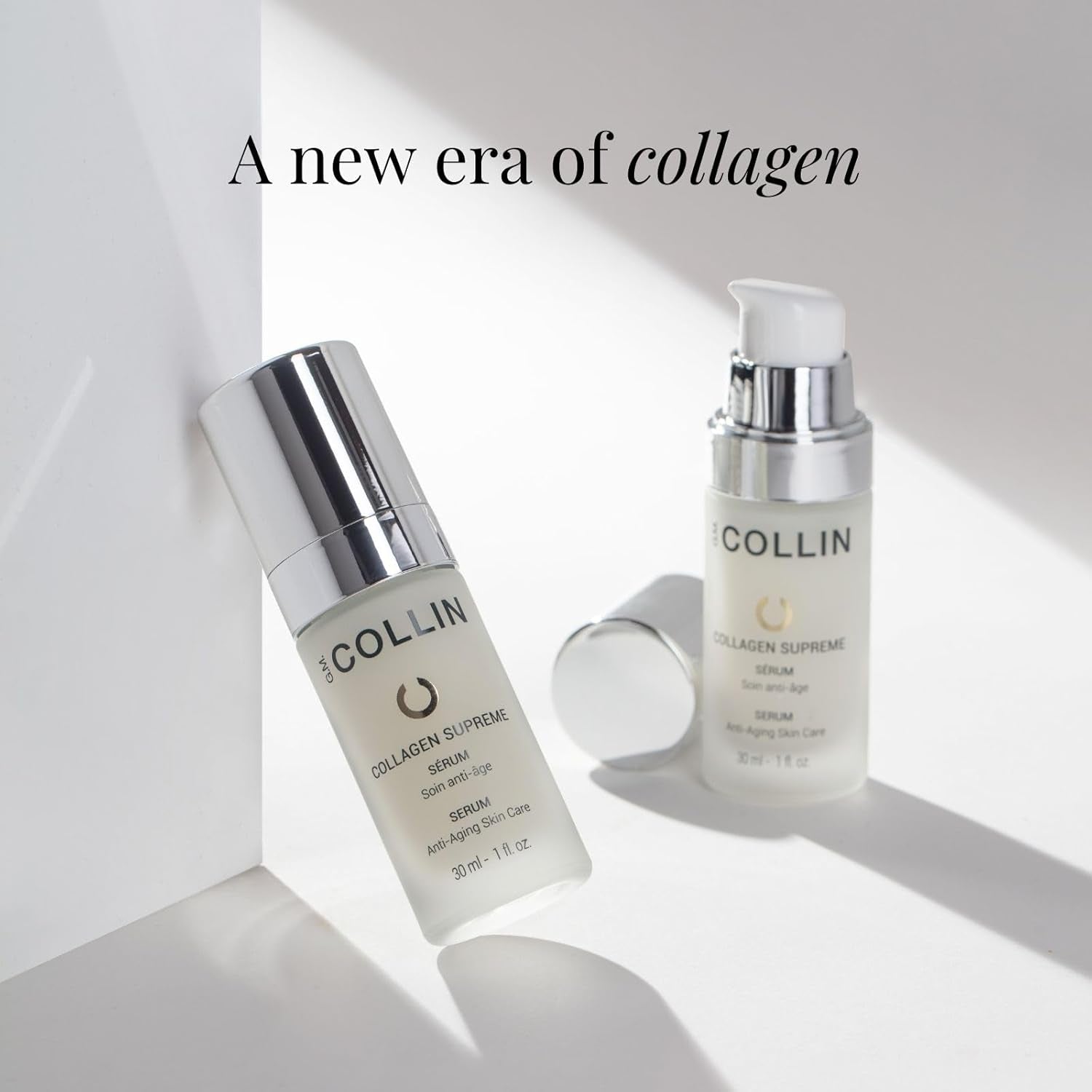 G.M. COLLIN Collagen Supreme Serum | Anti-Aging Hydrating Face Serum with Vegan Collagen for Visibly Reducing Wrinkles and Enhancing Firmness
