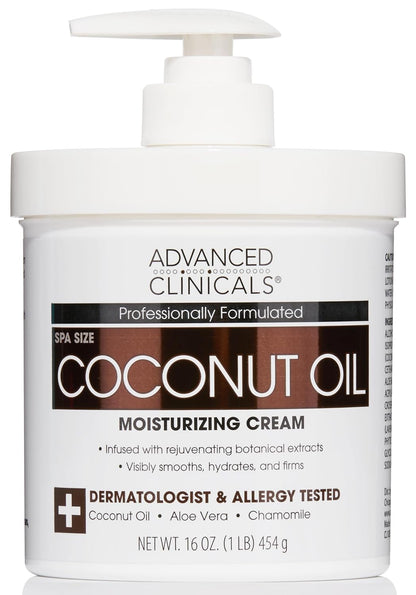 Collagen Body Cream and Face Serum Set - Unscented Formula for All Skin Types, Reduces Wrinkles and Dryness
