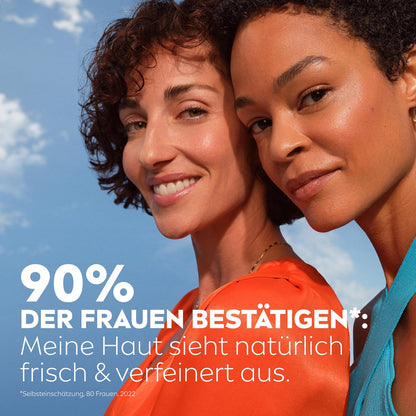 NIVEA Q10 Anti-Falten PORENVERFEINERUNG Extra Leichte Tagespflege, Straffende Tagescreme Mit LSF 15, Gesichtspflege Für Mischhaut Mit Q10, Algenextrakt Und Aloe (50 Ml)