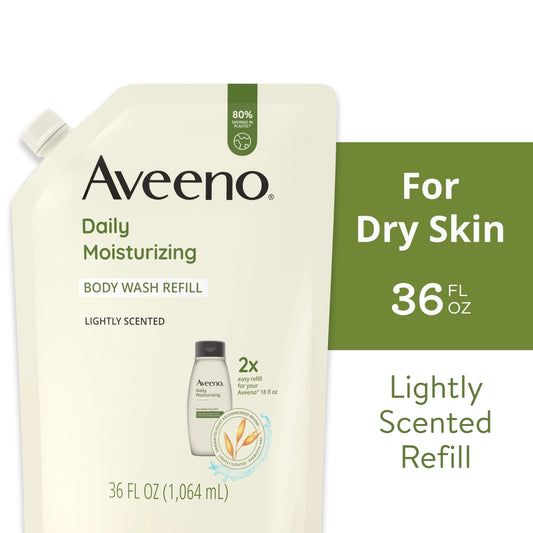 Daily Moisturizing Body Wash + Prebiotic Oat Refill, 36 Fl. Oz