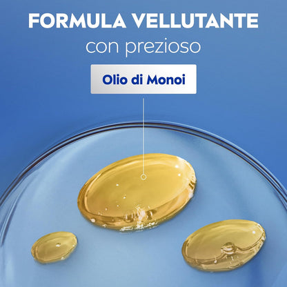 NIVEA Kokosöl-Creme & Monoi-Öl 400 Ml, Feuchtigkeitscreme 48H, Parfümierte Körpercreme Mit Monoi-Öl Und Kokosnuss-Duft, Feuchtigkeitsspendende Körpercreme Für Samtige, Trockene Haut