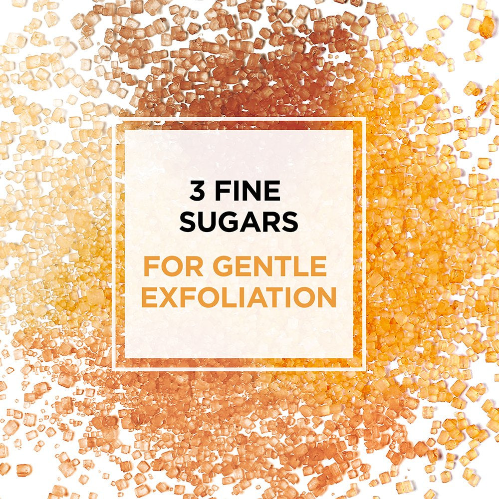 L’Oréal Paris Skin Care Pure Sugar Face Scrub with Grapeseed for Dull Skin to Smooth and Glow, 1.7 Fl. Oz.