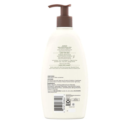 Daily Moisturizing Body Lotion with Soothing Oat and Rich Emollients, Fragrance-