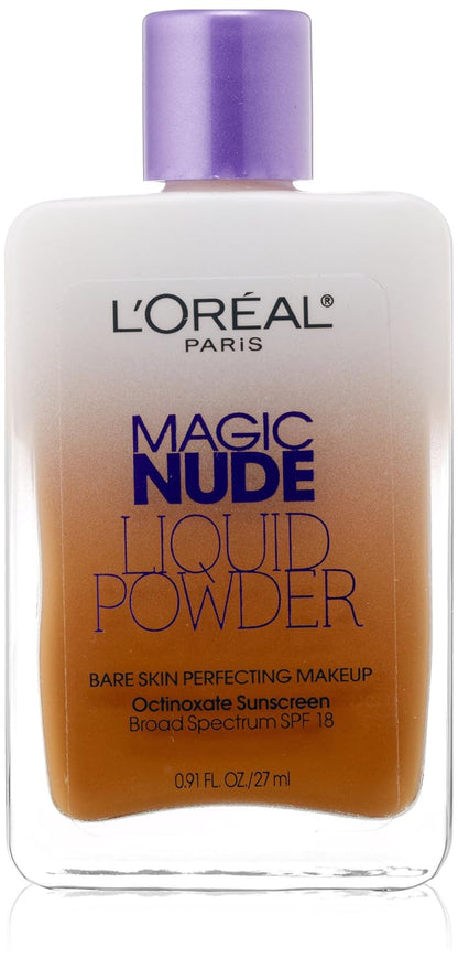 Say goodbye to heavy makeup! Discover L’Oréal Paris Magic Nude Liquid Powder for the perfect, bare-skin look with SPF 18! 🌟 #FlawlessSkin #MakeupMagic