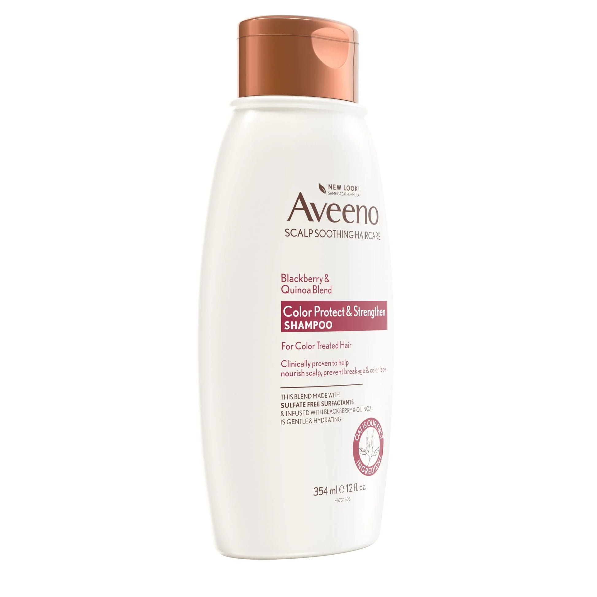 Blackberry & Quinoa Strengthening Shampoo for Color-Treated Hair, 12 Fl Oz