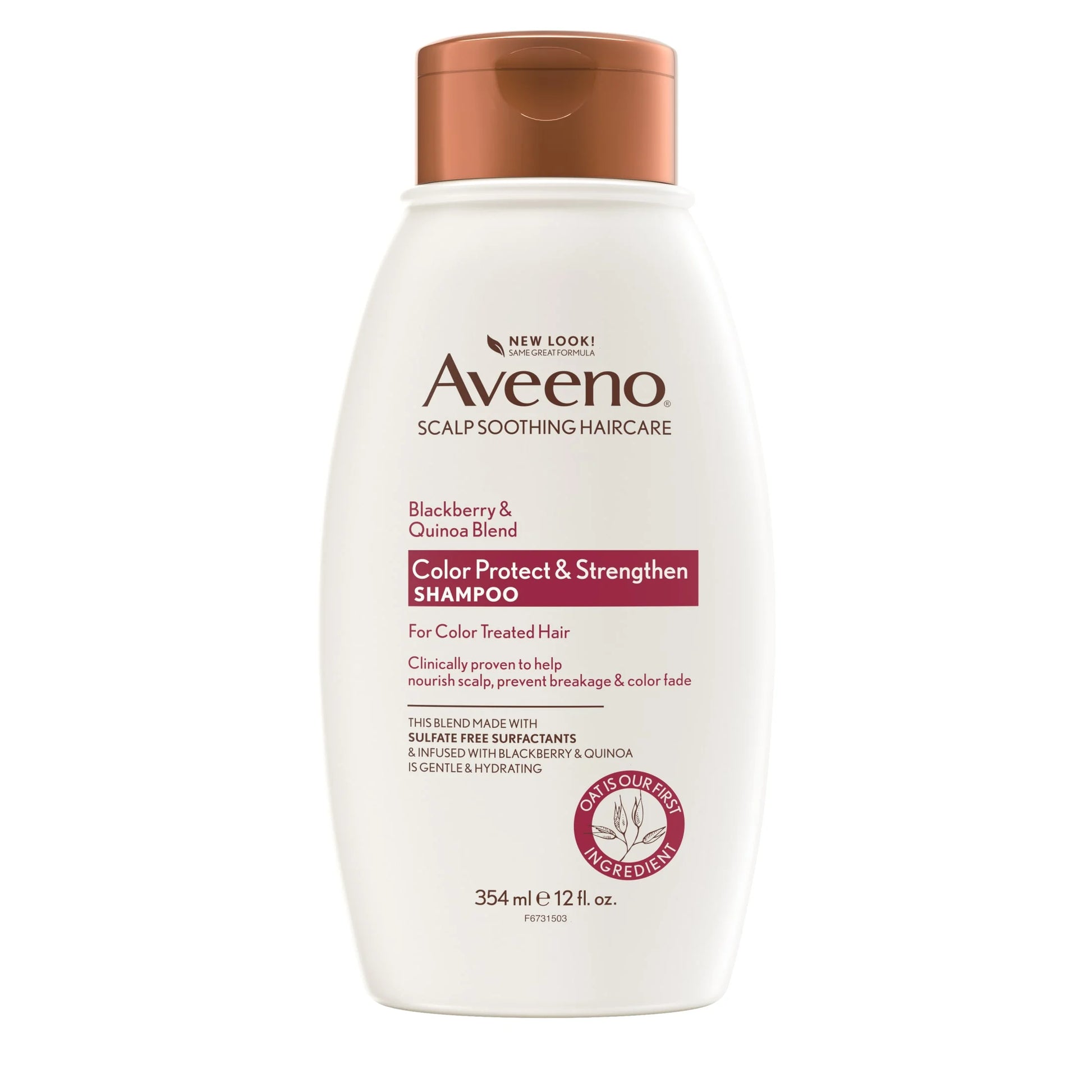 Blackberry & Quinoa Strengthening Shampoo for Color-Treated Hair, 12 Fl Oz