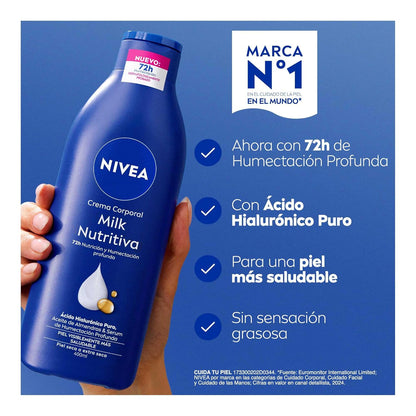 NIVEA Body Milk Nourishing 400 Ml.