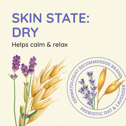 Daily Moisturizing Body Lotion with Soothing Oat and Rich Emollients, Fragrance-
