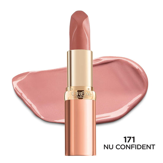 L'Oreal Paris Colour Riche Les Nus Lipstick, Nu Intense, 0.13 Oz.