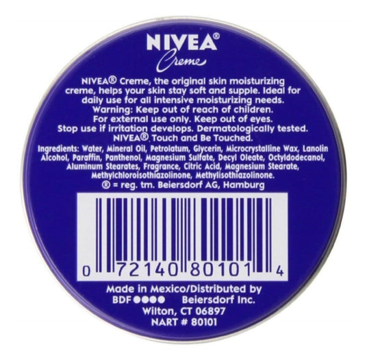 Nivea® Creme 1 Oz Tin (Pack of 36)