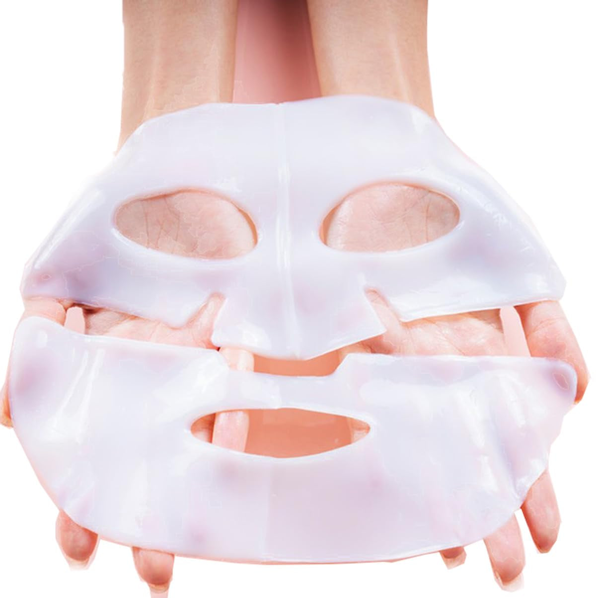 Deep Collagen Face Mask Overnight, Bio- Collagen Mask Real Deep Mask, Hydrating Hydrogel Masks with Low Molecular Collagen for Firming, Elasticity, Pore Minimizing 40G X 5Ea