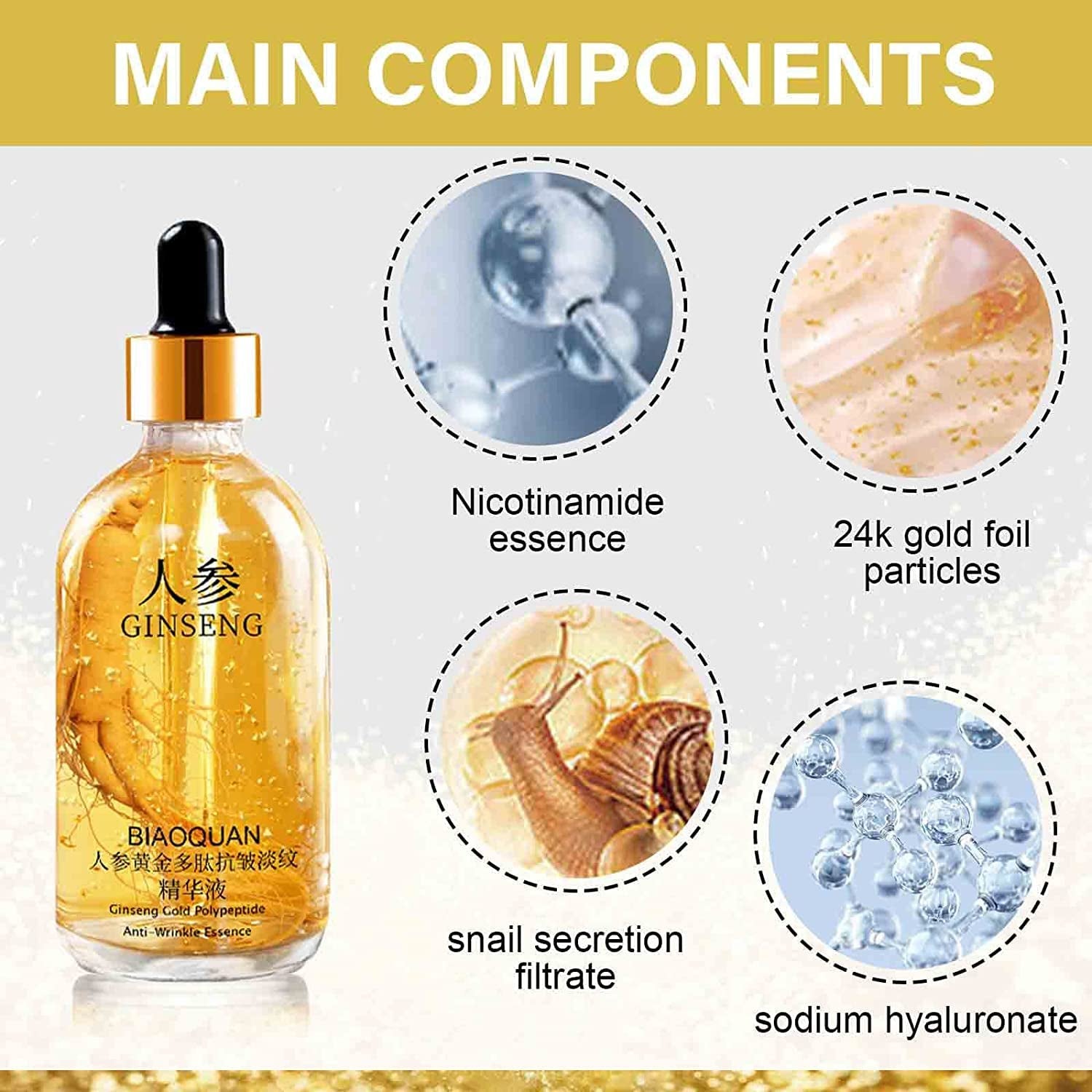 Revitalize Your Skin with Our Ginseng Polypeptide Anti-Aging Duo! 🌟 Tighten, Smooth, and Glow! 💖 #SkincareEssentials #AntiAging