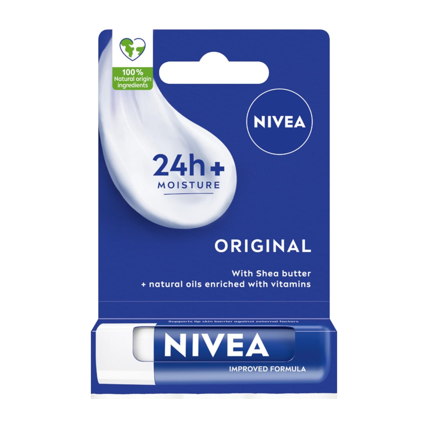 NIVEA Original Pflegende Lippenstift; 4,8G