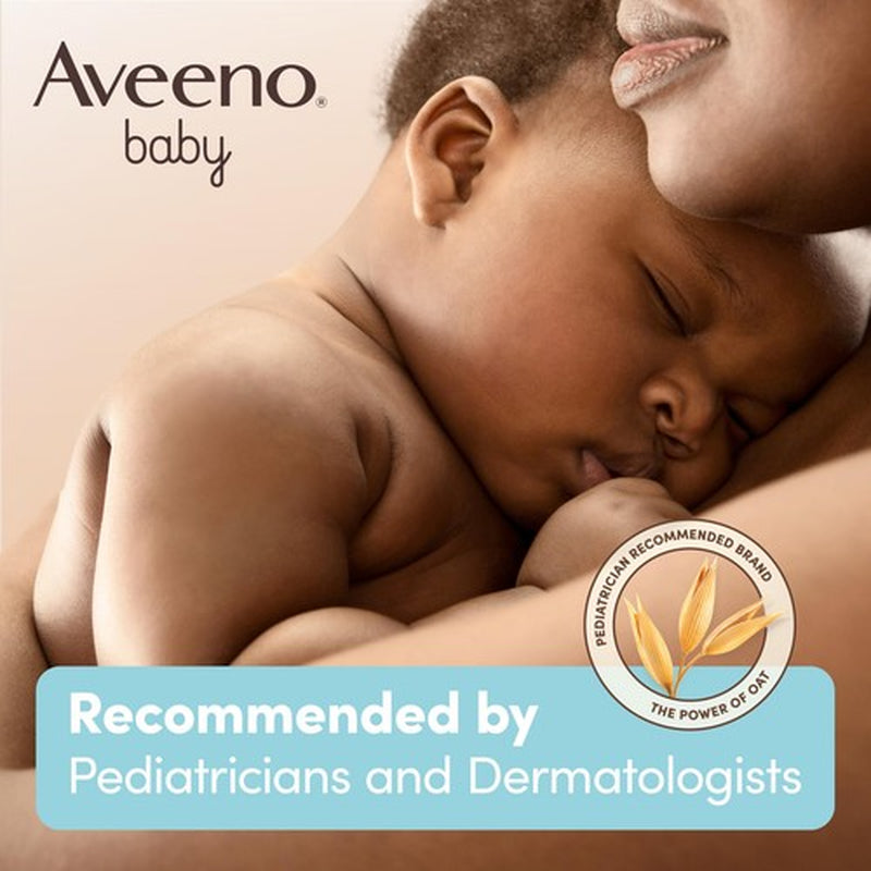 Aveeno Baby Daily Moisturizing Cream with Oat Coconut Oil 12 Fl Oz