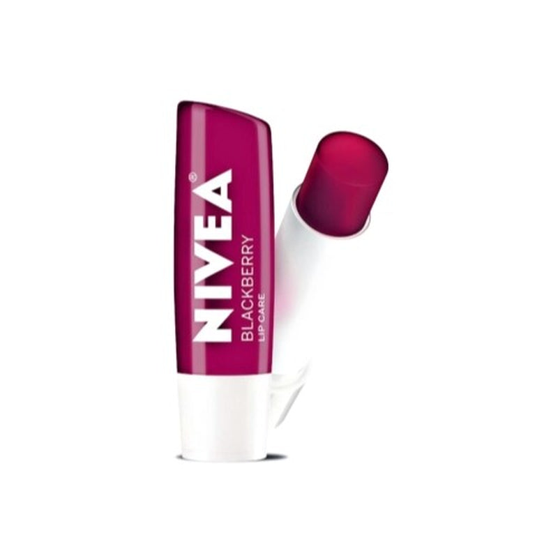 Nivea Blackberry Tinted Lip Care, 0.17 Oz - Pack of 6