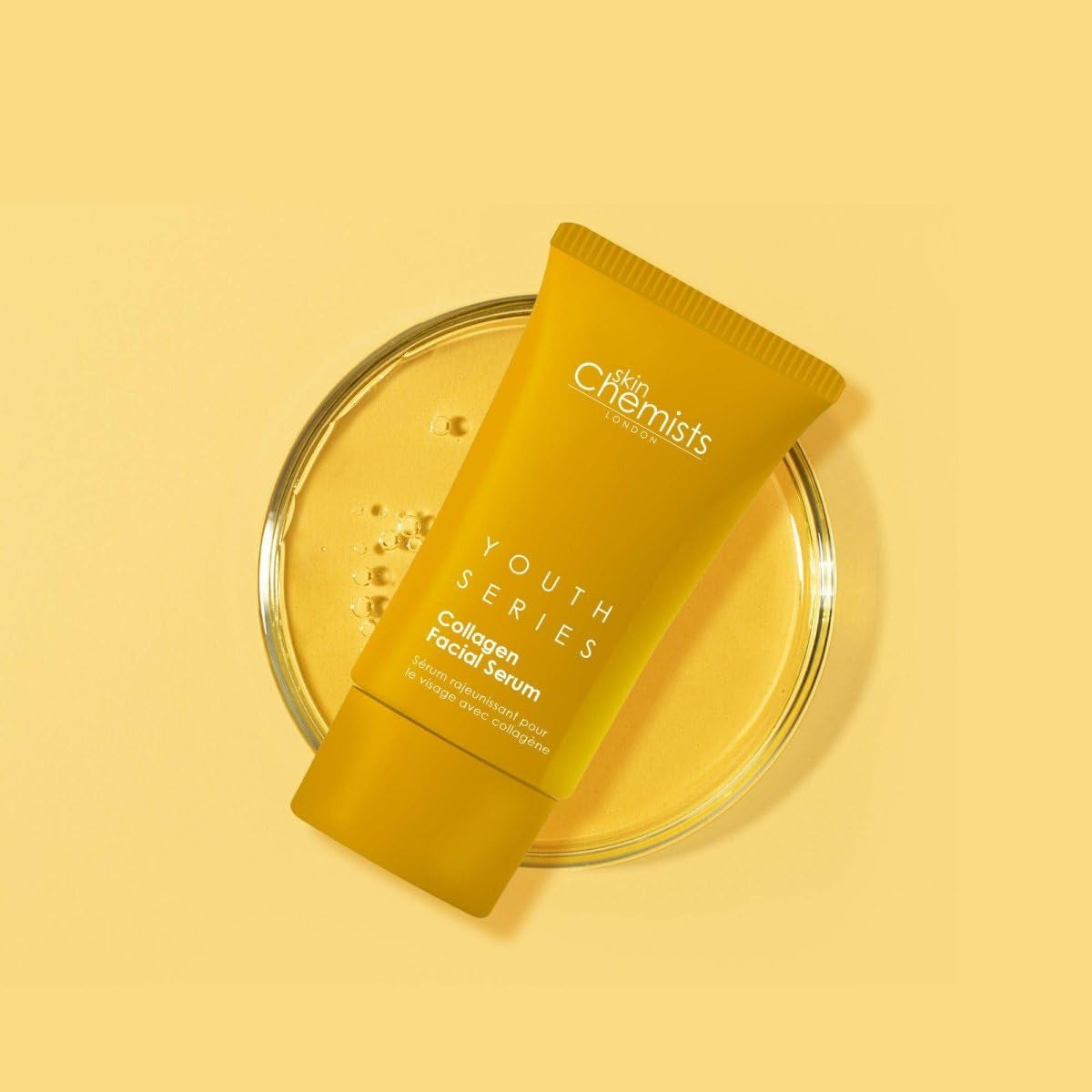 Transform Your Skin with Skin Chemists Collagen Face Serum! 🌟 Say goodbye to wrinkles and fine lines with our plant-based formula enriched with marine amino acids. Perfect for a youthful glow! ✨ #AntiAging #SkincareMagic