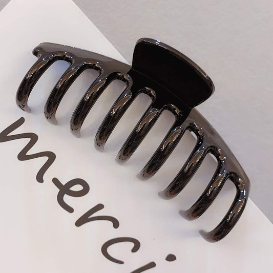 Hair Claw Clips for Thick Hair - 3Pcs 4.3’’ ABS Nonslip Jumbo Hair Clips Strong Hold Hair Jaw Clips Big Hair Clips French Design Hair Styling Accessories for Women Girls(3 Packs)