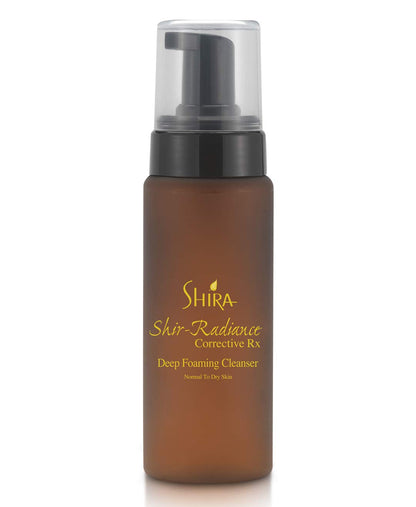 Shir-Radiance Corrective RX Deep Foaming Cleansing Face Wash for Balanced Skin PH, Skin Brighting, Deep Pore Cleansing for Normal to Dry Skin (200Ml)