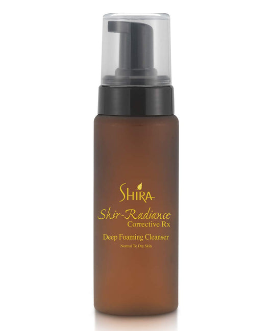 Shir-Radiance Corrective RX Deep Foaming Cleansing Face Wash for Balanced Skin PH, Skin Brighting, Deep Pore Cleansing for Normal to Dry Skin (200Ml)