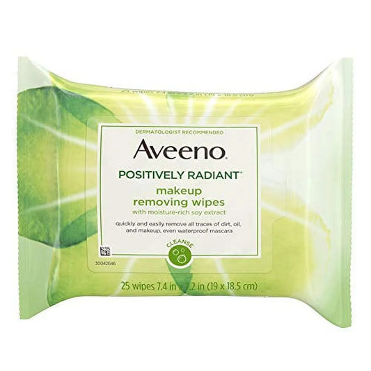 Positively Radiant Oil-Free Makeup Removing Face Wipes