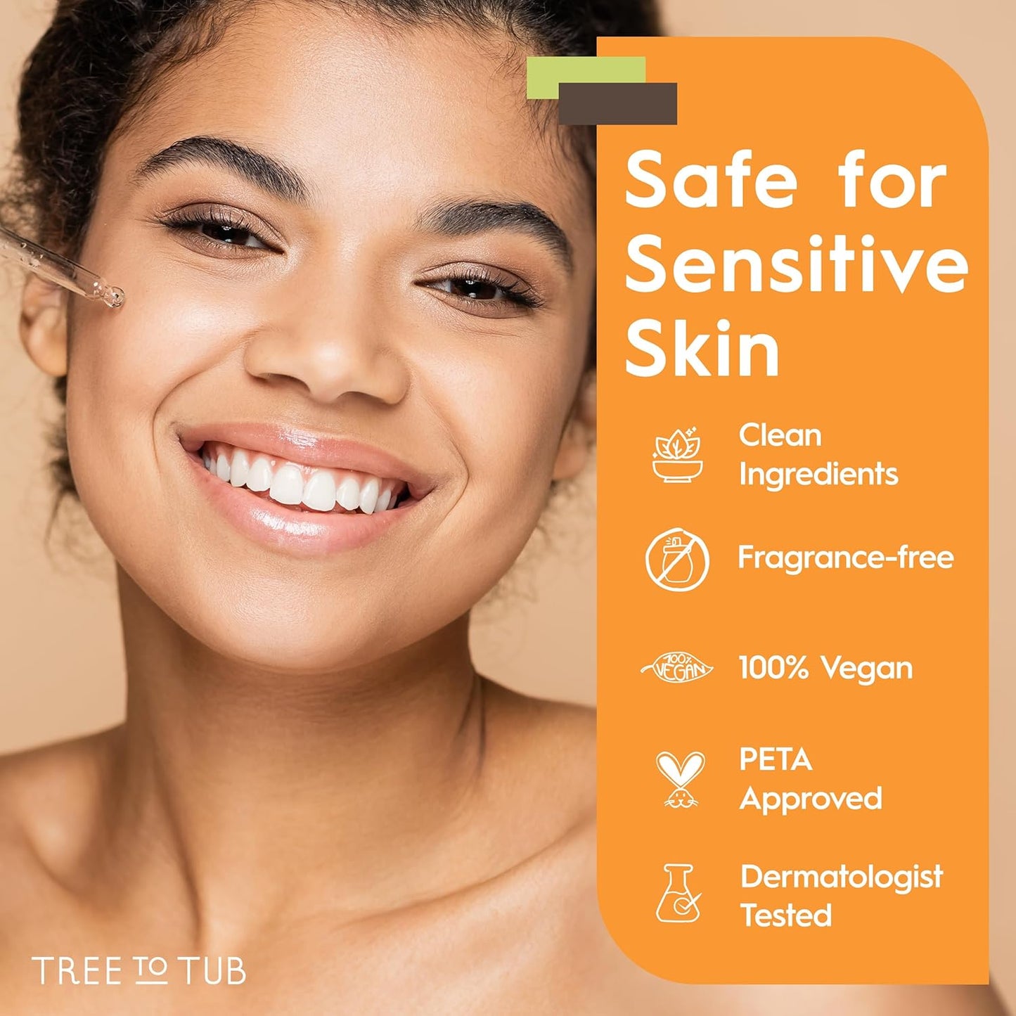 Glow Up Your Skin! 🌟 Tree to Tub's Illuminating Vitamin C Serum - Triple the Hydration & Anti-Aging Power! Perfect for Dry, Sensitive Skin! 💧✨