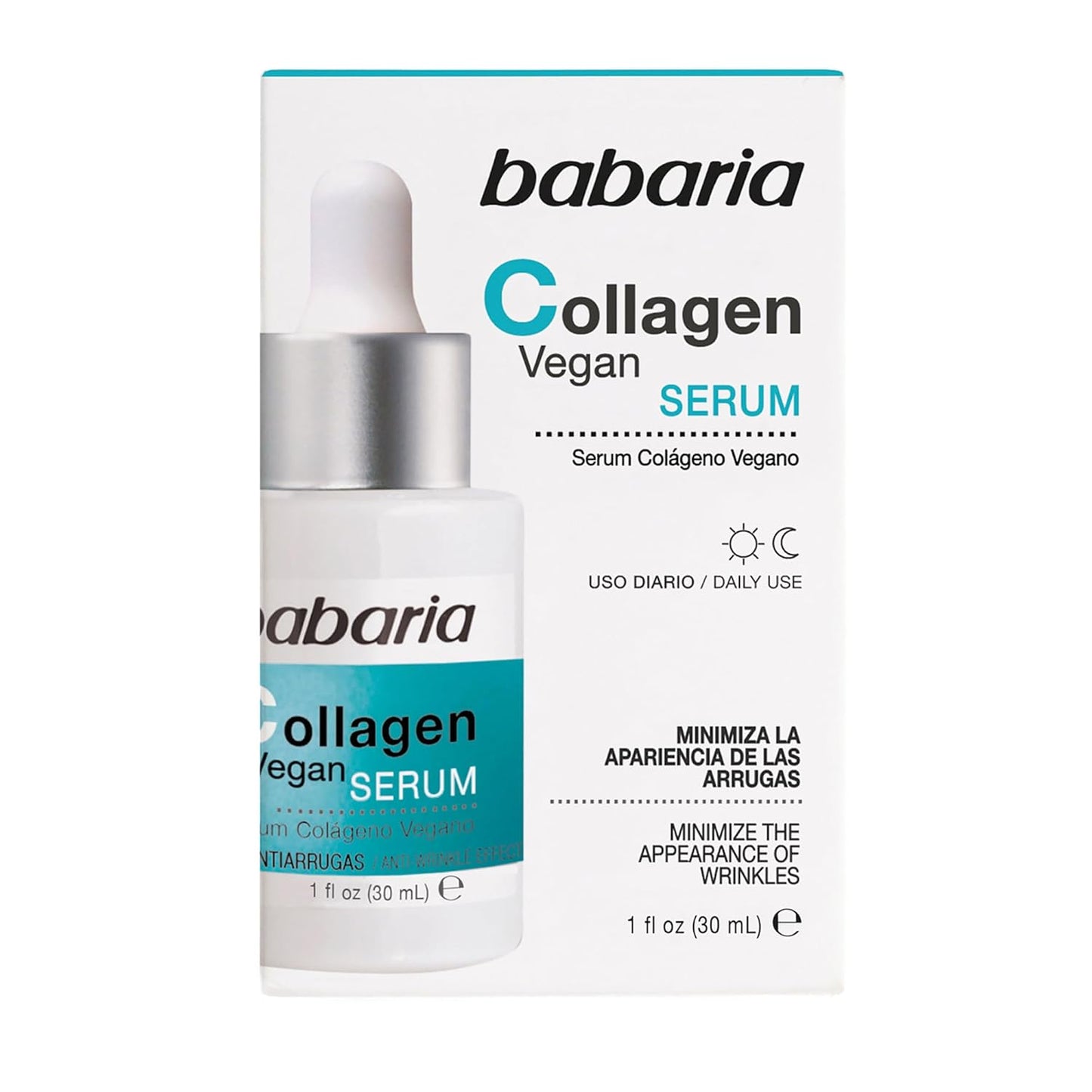 Babaria Vegan Collagen Serum: Enhance Skin Elasticity and Firmness for a Radiant, Youthful Appearance