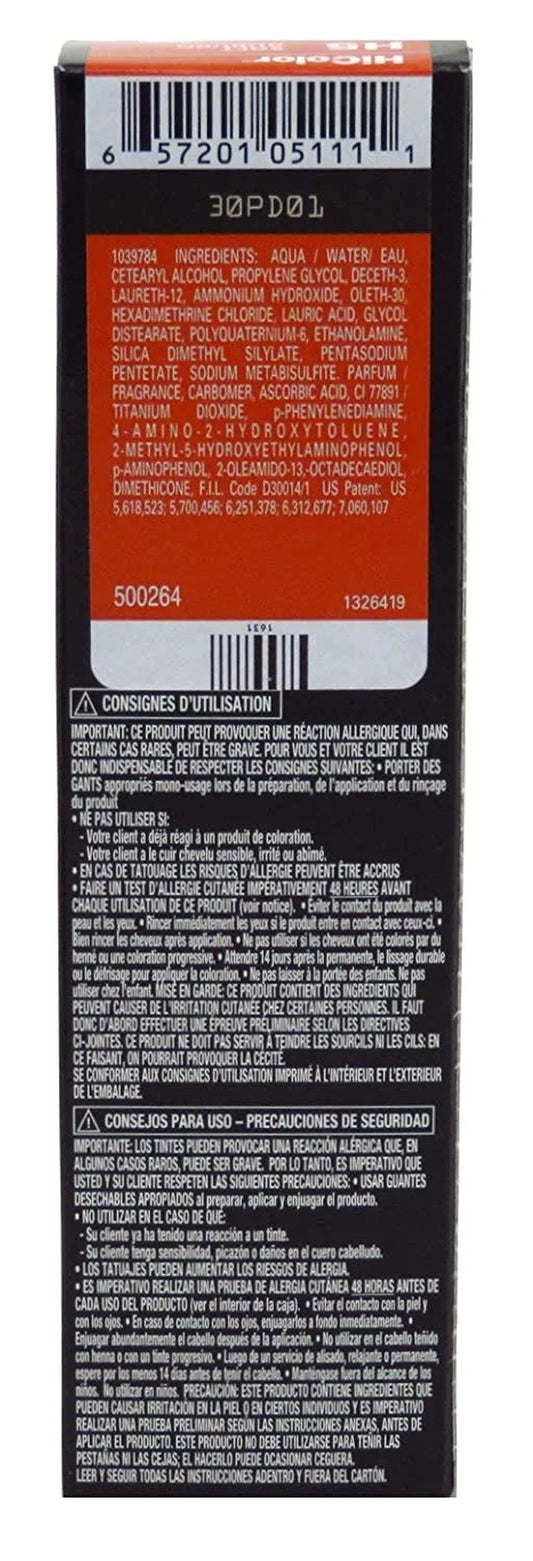 Loreal Excellence Hicolor H05 Tube Soft Auburn 1.74 Ounce (51Ml) (6 Pack)