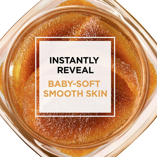 L’Oréal Paris Skin Care Pure Sugar Face Scrub with Grapeseed for Dull Skin to Smooth and Glow, 1.7 Fl. Oz.