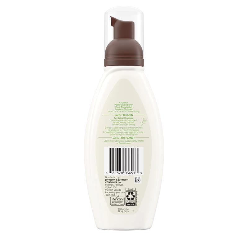 Clear Complexion Foaming Facial Cleanser, Oil-Free Acne Face Wash, 6 Fl. Oz