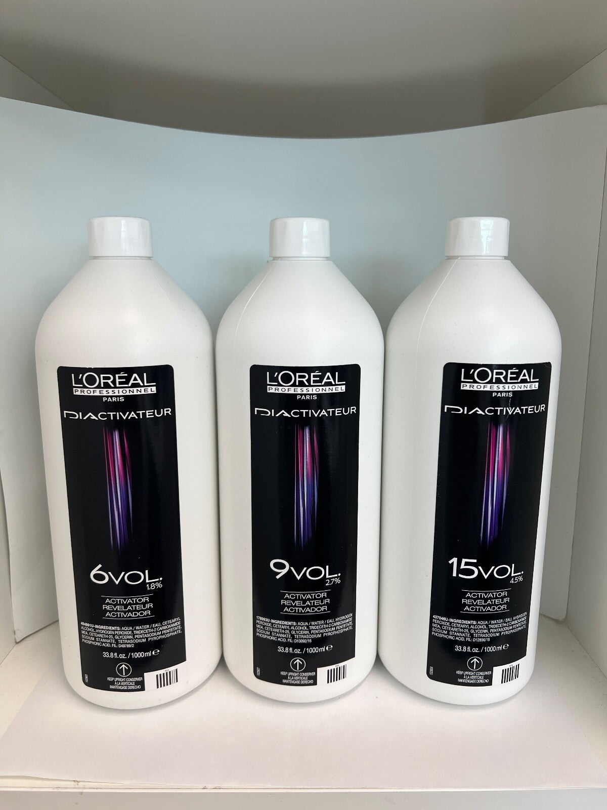 Loreal Diactivateur Developer 6, 9, 15 Volume You Choose!