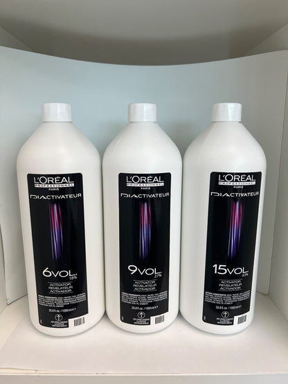 Loreal Diactivateur Developer 6, 9, 15 Volume You Choose!