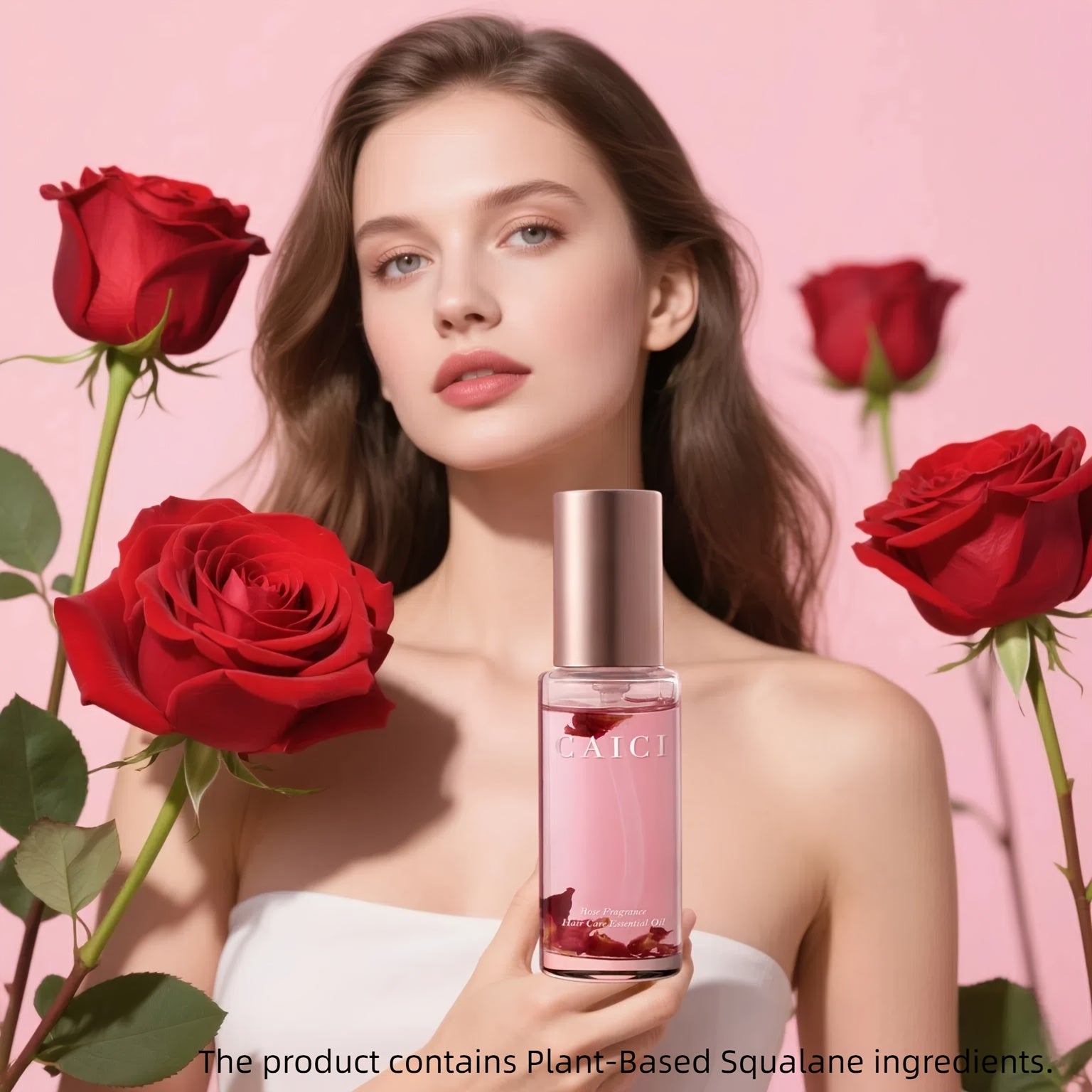 Rose Scented LeaveIn Hair Conditioner for Smooth Fragrant Hair  Gift Idea
