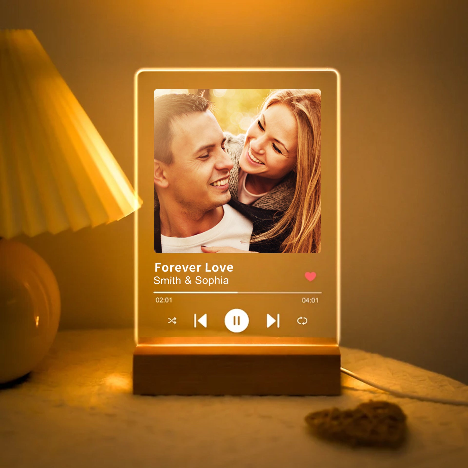 Custom 3D LED Night Light Your Logo Your Photo Your Gift