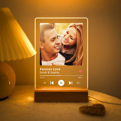 Custom 3D LED Night Light Your Logo Your Photo Your Gift