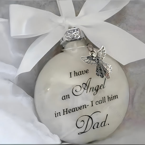 Angel Feather Memorial Ornament Cherish Loved Ones