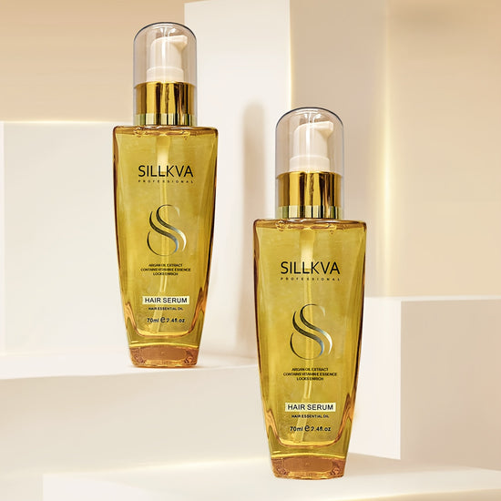 SILLKVA Argan Oil Nourish Smooth Shine Hair  Skin